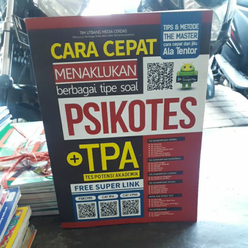 

BUKU ORIGINAL CARA CEPAT MENAKLUKAN PSIKOTES TPA