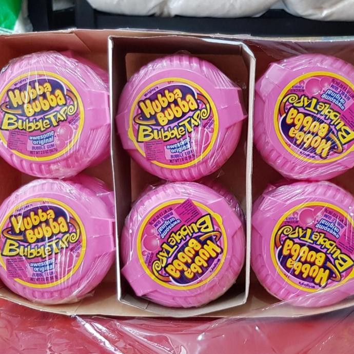 

Pasti Ready Hubba Bubba Gum Permen Karet Roll 125 Cm Impor Usa