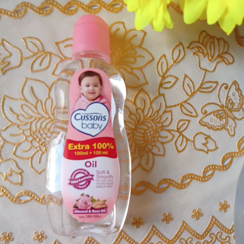 Baby oil cussons 100+100 ml