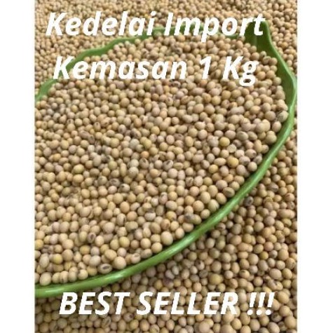 Kacang Kedelai Premium Import USA Kemasan 1 KG Shopee 