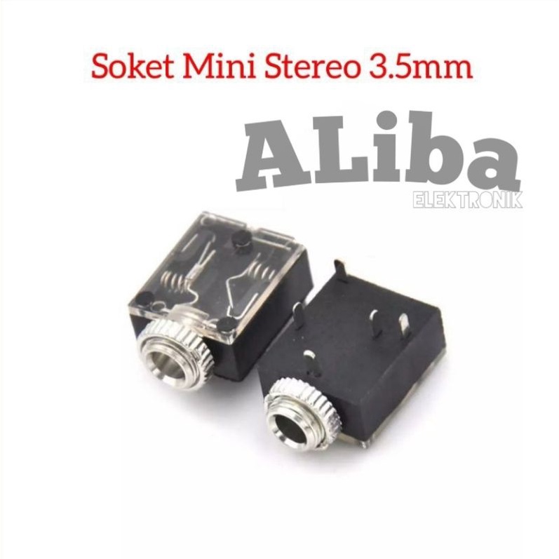 Soket mini stereo 3.5mm