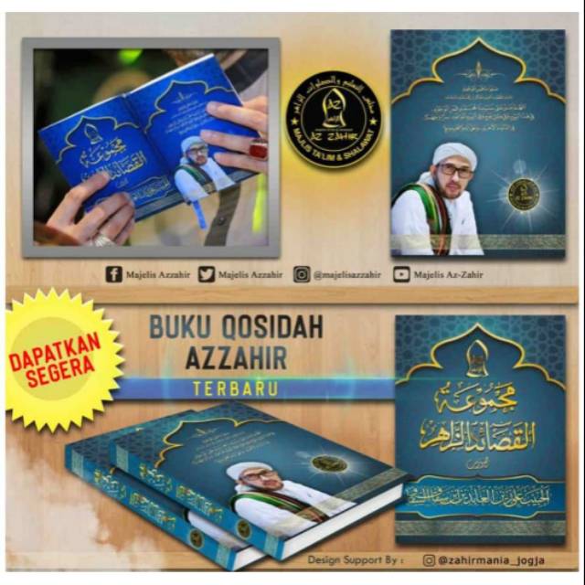 Buku Sholawat Azzahir - Kumpulan qosidah sholawat terlengkap