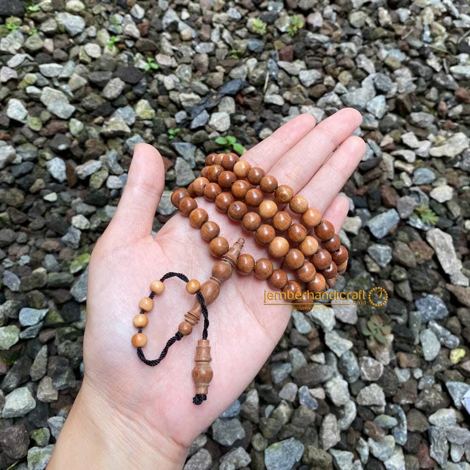 Tasbih Kayu Stigi / Tasbih Kayu Bertuah Stigi Original Bergaransi