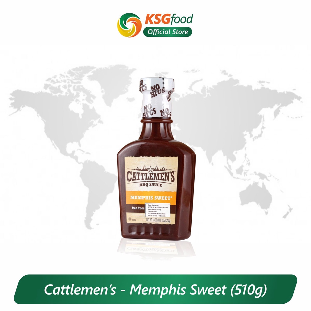 

CATTLEMEN'S MEMPHIS SWEET 510GR