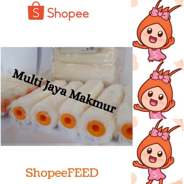 REFILL KUAS ROLL/ BULU ROLL ISI CAT POLOS FIA (JERMAN)