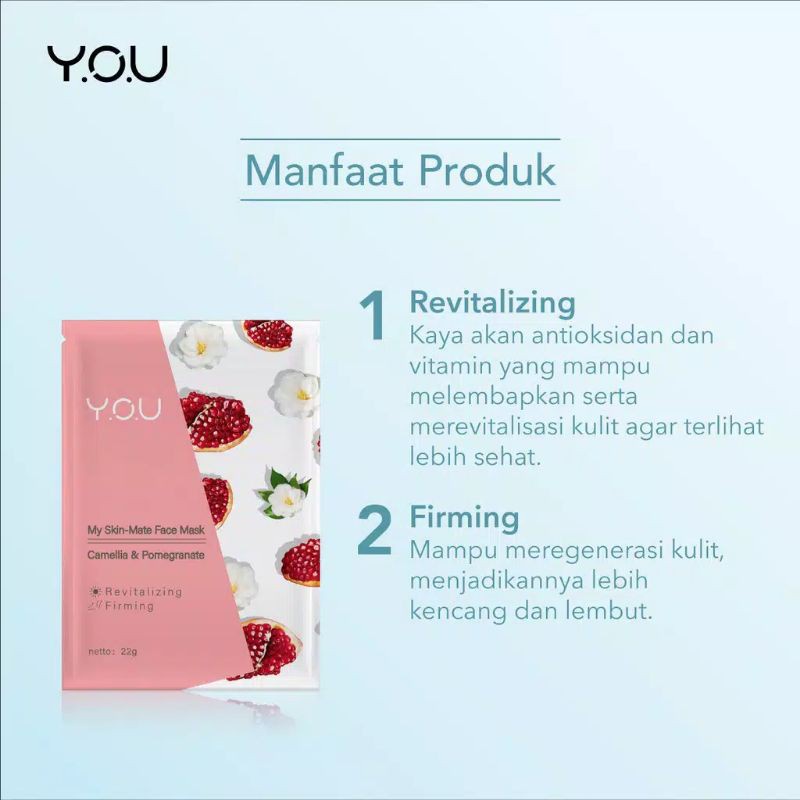 Kosmetik You Masker Wajah  My Skin Matte Face Mask