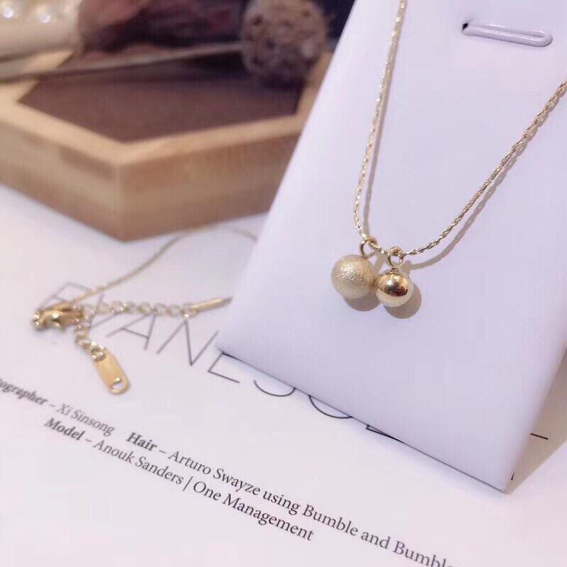Aksesories Wanita Kalung Fashion Korea Impor Ori Titanium Anti Karat KT595