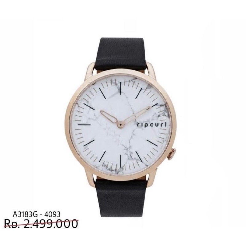 Jam tangan ripcurl Super slim Rose gold women