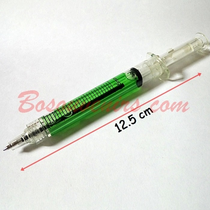 

promo Pulpen Suntikan kemasan Box mika/souvenir Pernikahan/souvenir promosi wanita