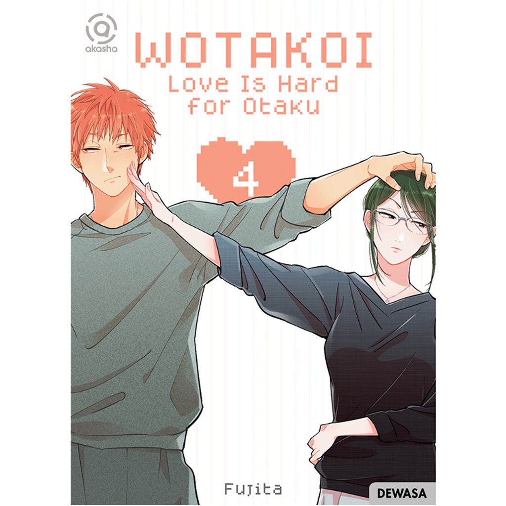 Gramedia Bali - AKASHA : Wotakoi : Love is Hard for Otaku 04