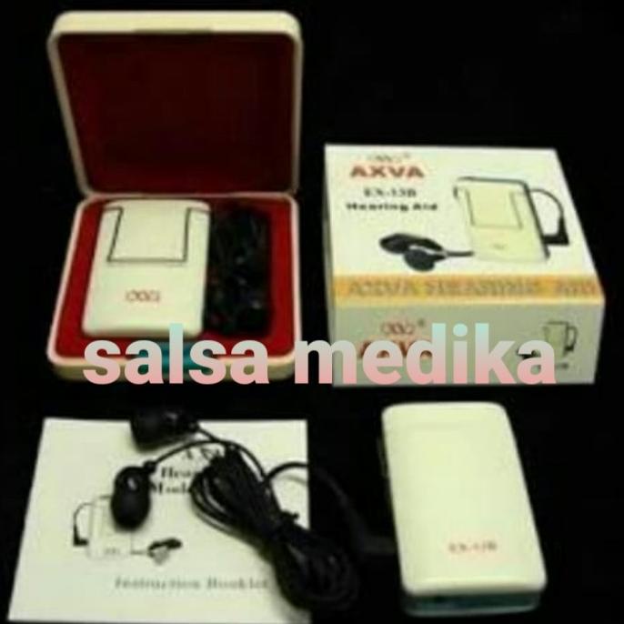 Hearing Aid Axva13B/Alat Bantu Dengar Axva 2 Kabel