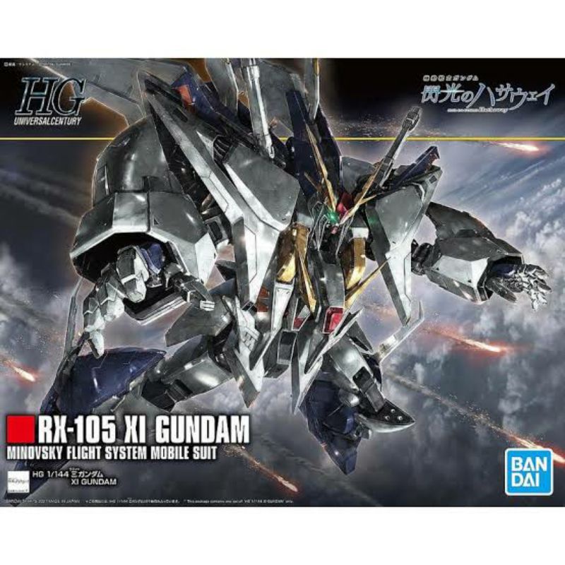 Bandai HG UC 1/144 RX-105 Xi Gundam