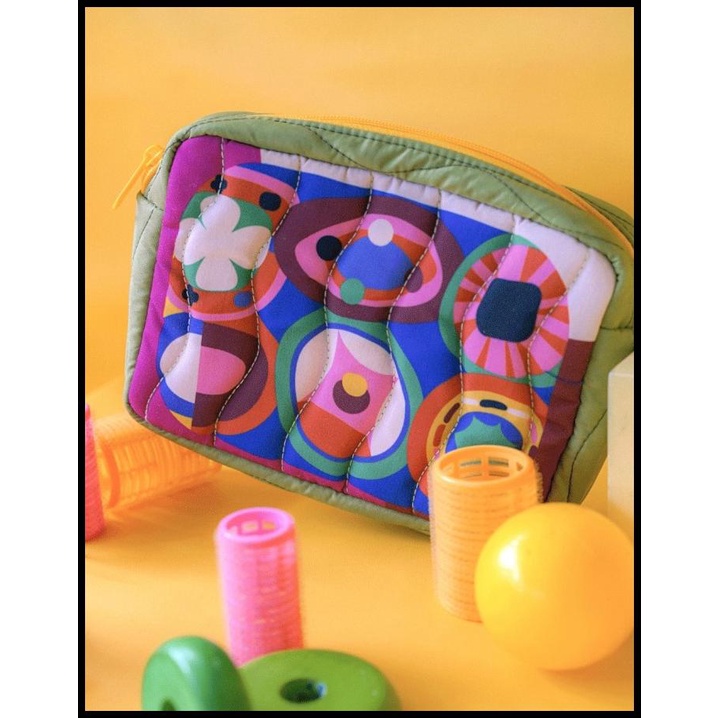 Handy Pouch Smitten By Pattern - Twirl Whirl