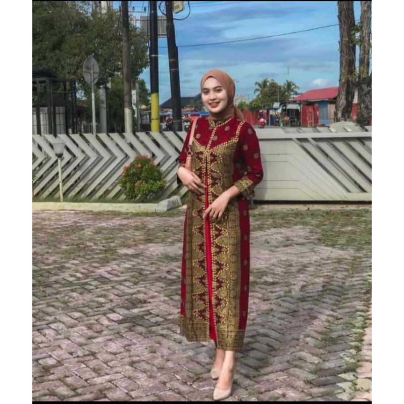 MARISA GAMIS SONGKET PALEMBANG BATIK JUPRI ADA KEMEJA COUPLE DAN ANAK FOTO TERPISAH RUMAH KEBAYA BANDUNG RUMAH SONGKET BANDUNG