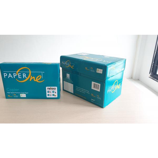 

PaperOne | Kertas HVS 1 Rim | F4 | 75 gsm