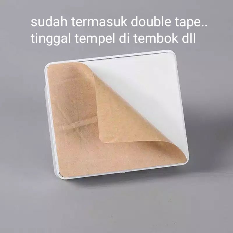 Rak Tempat HP Remote Tempel Tembok Holder HP Tempel Dinding Wall Phone Holder Gantungan HP Remot Holder Cas HP Tempel Tembok Dinding Rak handphone