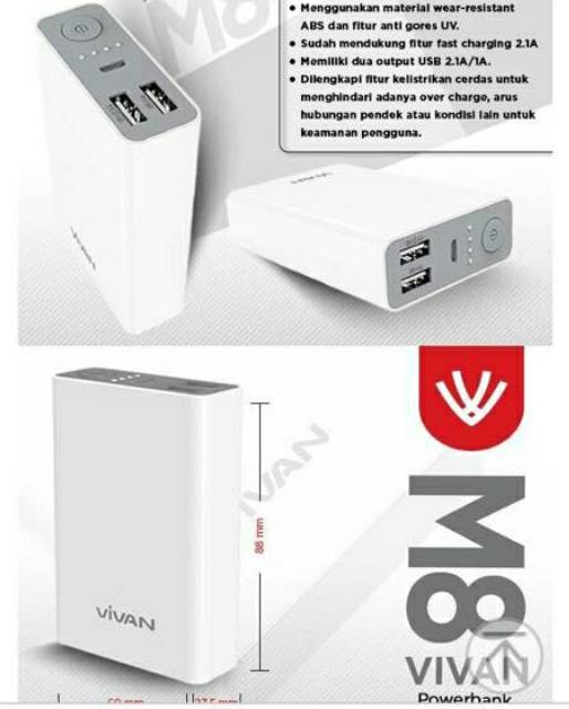 Vivan Power bank original