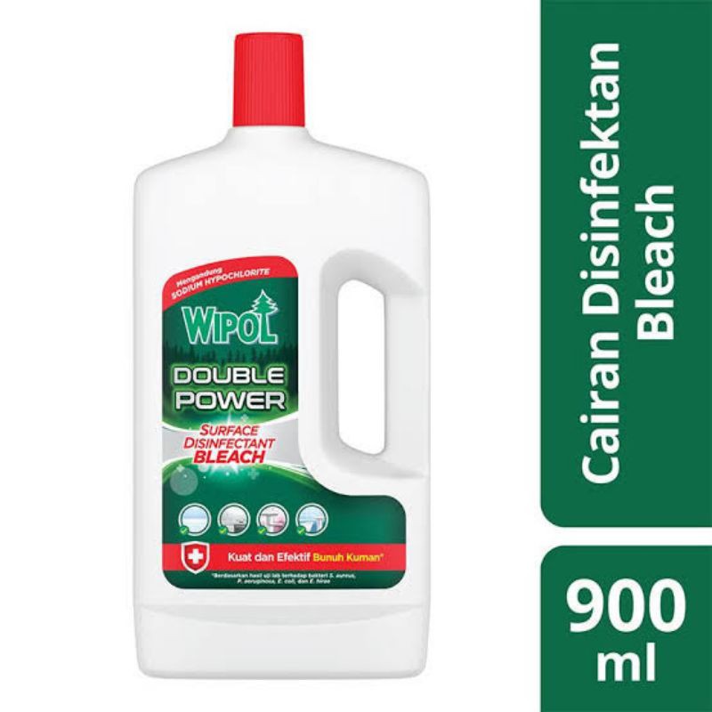 Wipol Double Power Surface Disinfectant Bleach 900ml
