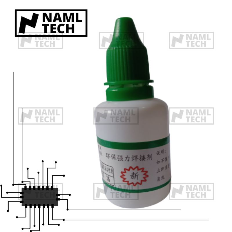 Flux Metal Flux Steel Flux Besi Flux Nikel Flux Batteray Flux PCB 30ml