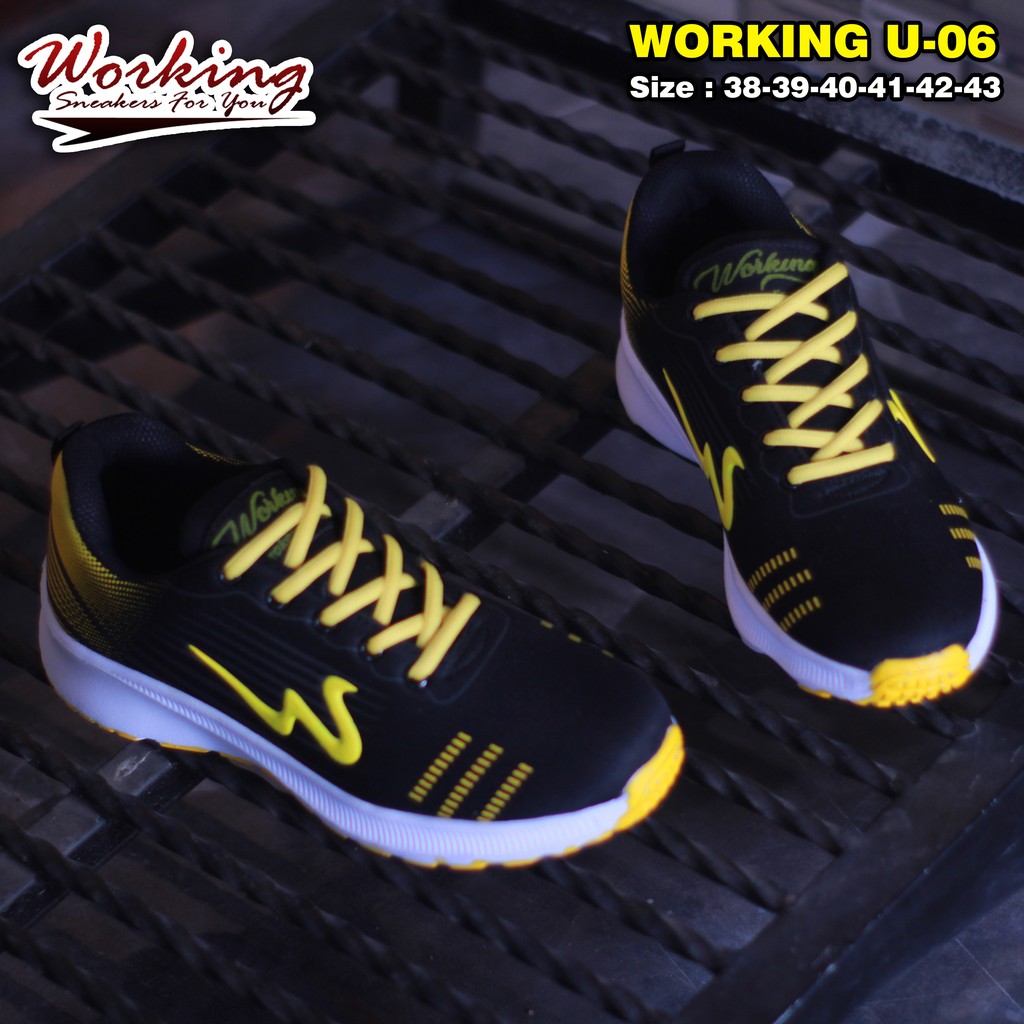 Sepatu Pria Running Working U-06