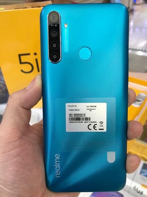 Realme 5i Rmx2030 Ram 4gb 64gb Ocean Blue Garansi Resmi Realme 1 Tahun Shopee Indonesia