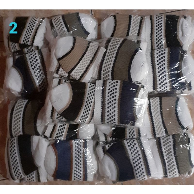 Peci rajut kopyah haji kupluk batok