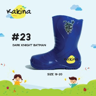 Sepatu Boots Anak / AP Boots Anak / Dark Knight Batman 18-20