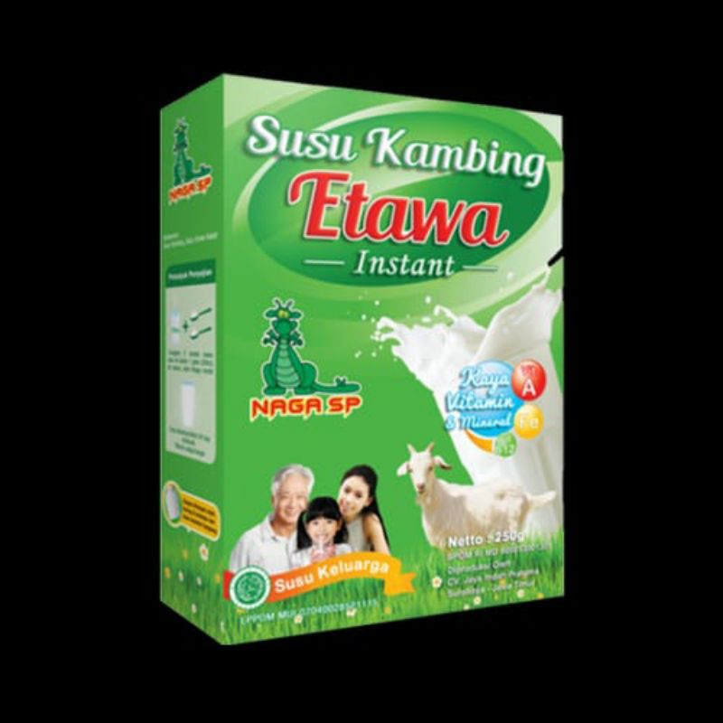 

Susu Kambing Etawa Naga SP 250g (ORI)