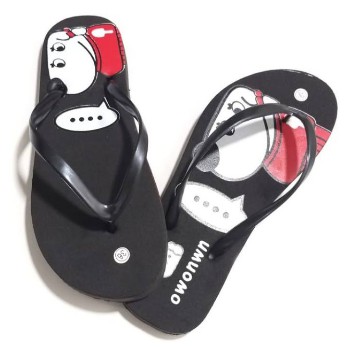 Sandal jepit wanita motif Snoopy