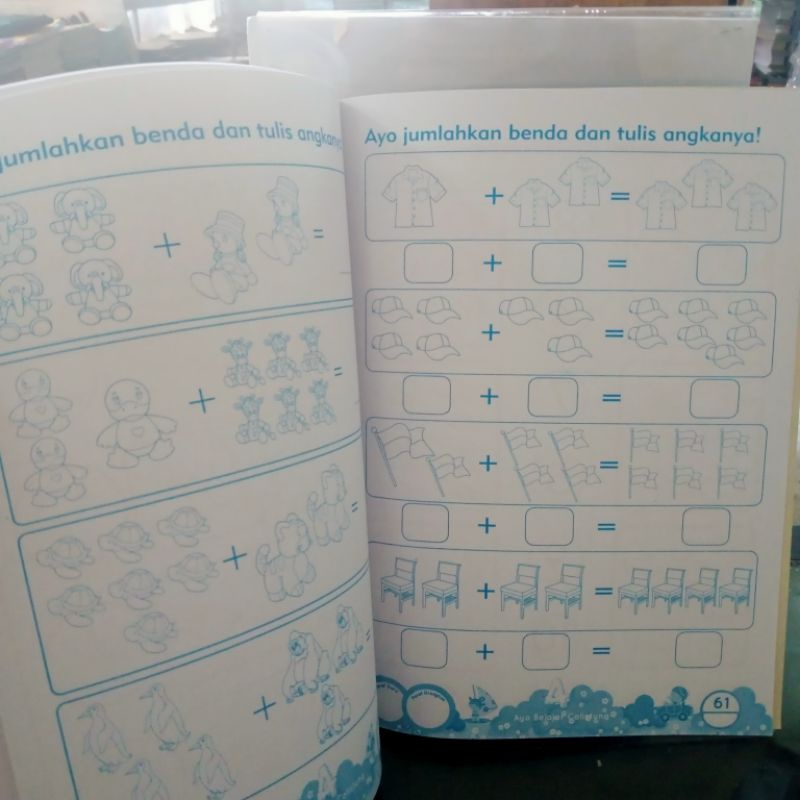 buku ayo belajar calistung 64 halaman (21×30cm)