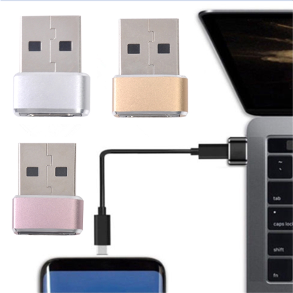 USB 3.0 (Type A) Male Ke USB3.1 (Tipe-C) Female Konverter Adaptor Penghubung One