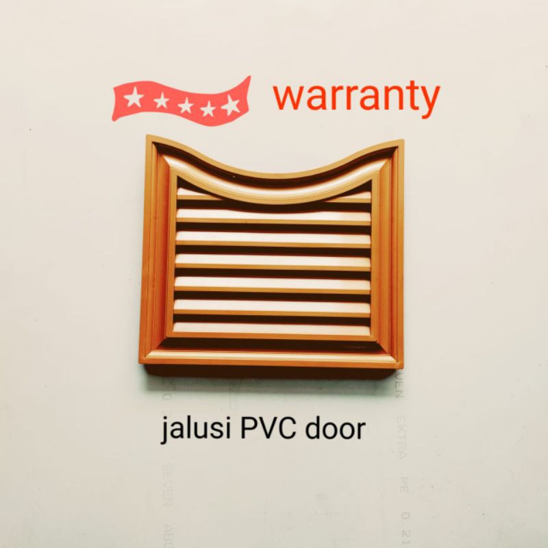 jalusi melengkung pintu kamar mandi PVC