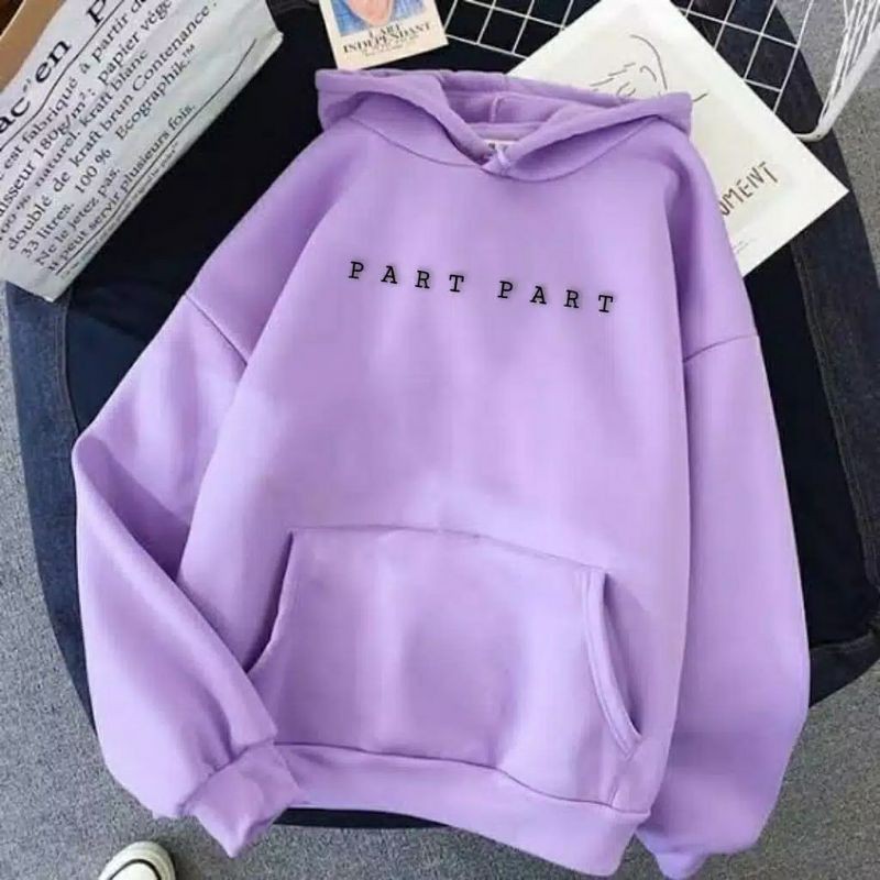 Part Part Sweater Hoodie Jumper Fleece