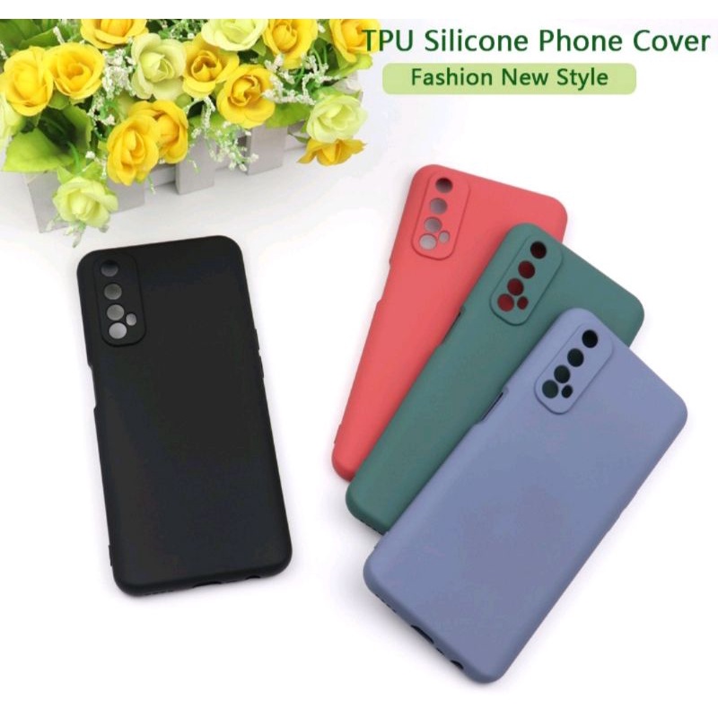 Case Candy Realme 7 7 Pro 7i - Softcase Tpu Macaron Protective Camera button Colour