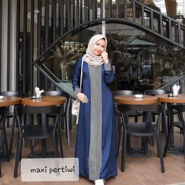 NEW YEAR SALE!! MAXI PERTIWI / DRESS MURAH KOTAK KOTAK POLOS HOMEY DRESS WANITA TERMURAH HITS