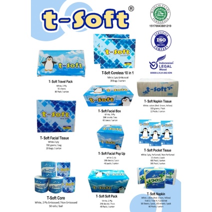 Tisue Facial T-Soft Murah