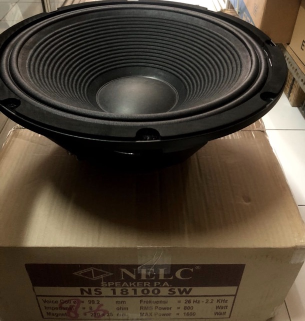 Speaker 18 inc Nelc 18100 SW