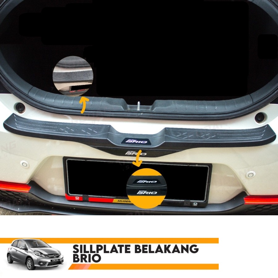 Sillplate Belakang All New Brio