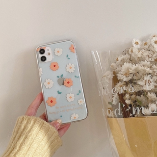 Creative little flowers soft case iPhone12 mini iPhone12