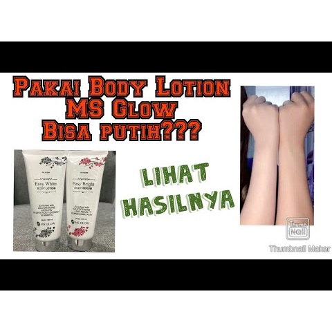 MS Glow Paket Body / Hand Body Lotion dan Serum