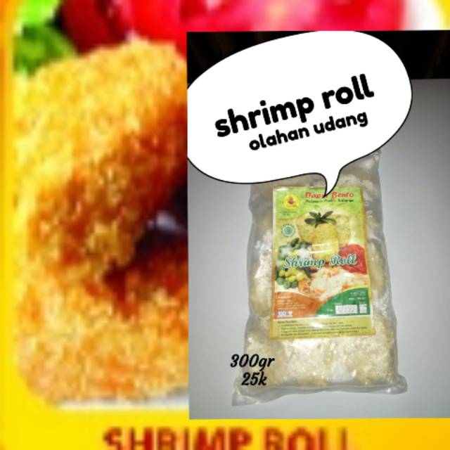 

Shrimp roll - dapur bento - 300gr - frozen - murah tapi enak