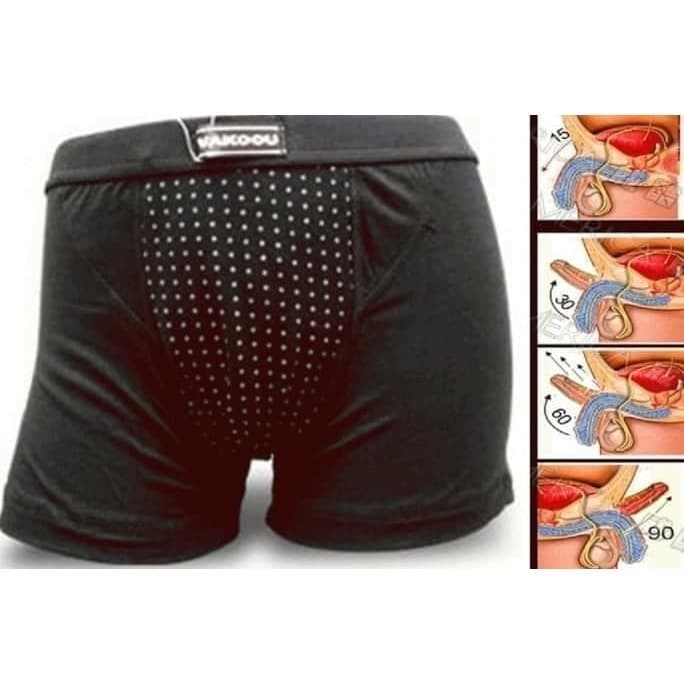 BOXER 5D MAGNETIC UNTUK KESEHATAN VITALITAS PRIA 3PCS