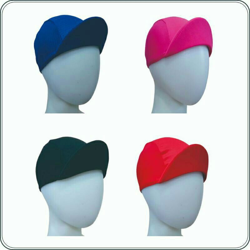 Cycling cap topi Sepeda POLOS