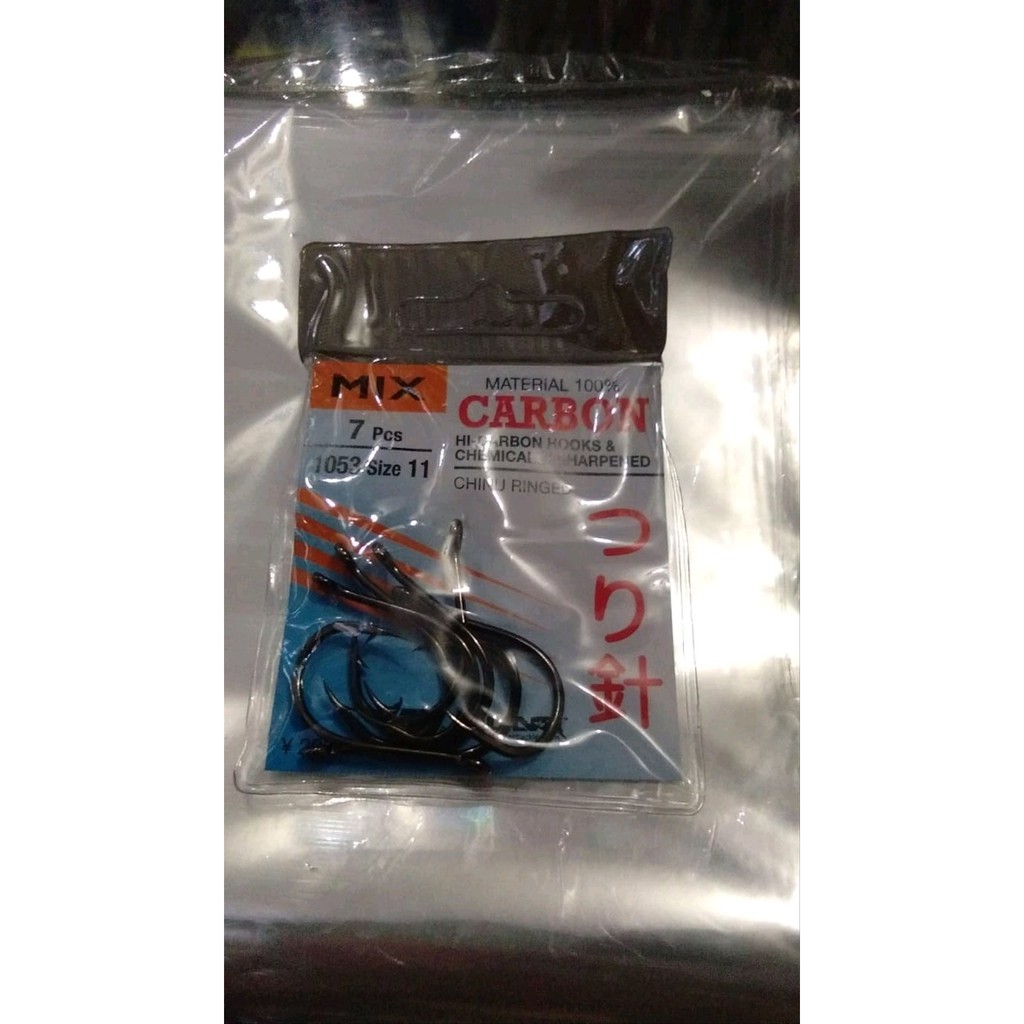 Jual pancing pioneer mix carbon kail pancing mata pancing type 1053 chinu ring terbaik