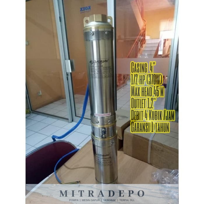Pompa Satelit / Submersible Pump Dayuan 1/2Hp/0,37 kw (4")Noril