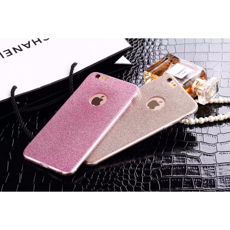 CASING HP - SOFT CASE BLING GLITTER GOLD-PINK FOR IPHONE 6 - 4.7 INCH | Terlaris