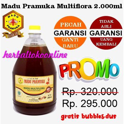 

Madu Multiflora 2.000Ml Madu Pramuka Asli Heraproject456