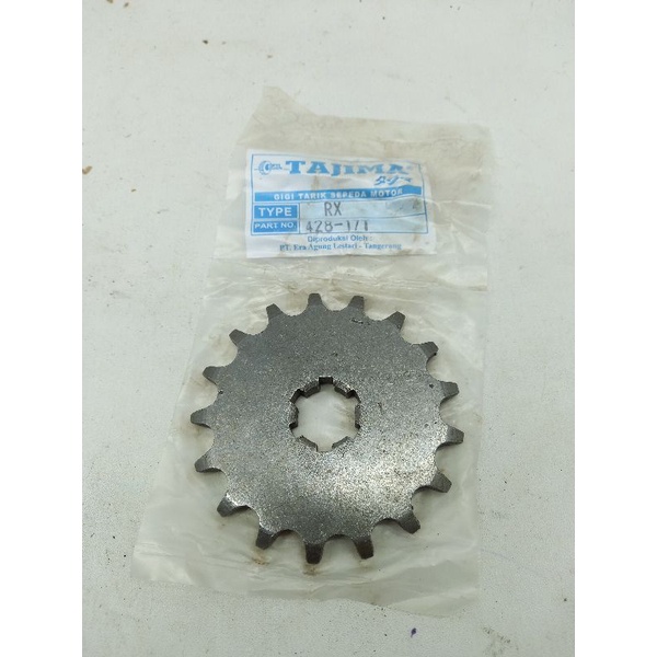 gir gear depan rxk rx k rxking rx king 428 17t tajima