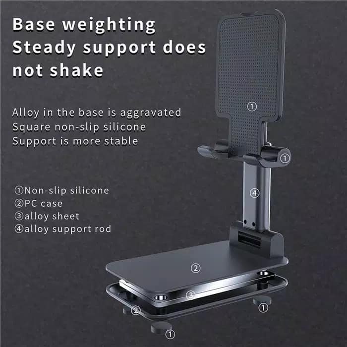 Stand Holder hp Folding HD-23 lipat