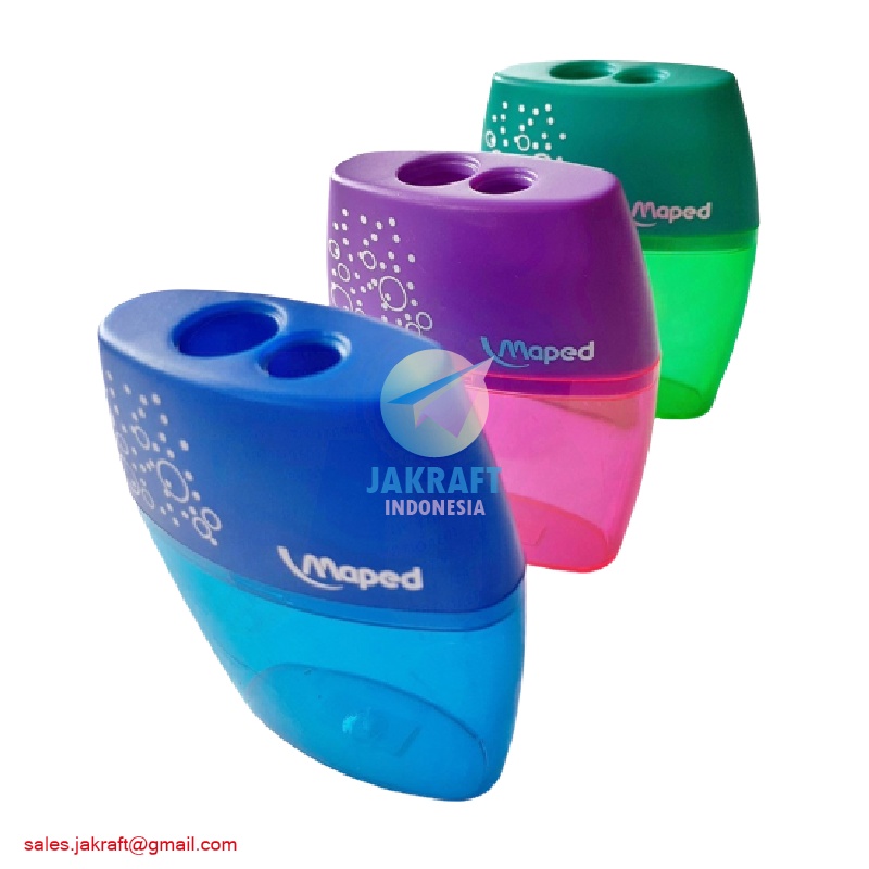 Jual (1 Pcs) Serutan Rautan Pensil Serbaguna MAPED Shaker Pencil